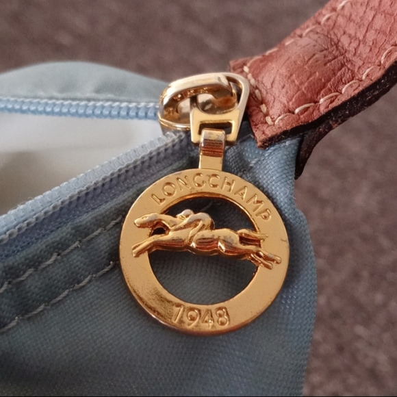 🐎VTG Longchamp🐎 - Le Pliage Small Long Handle "Shopping" - Picture 10 of 16